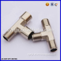 China supplier female threaded copper tee copper connector